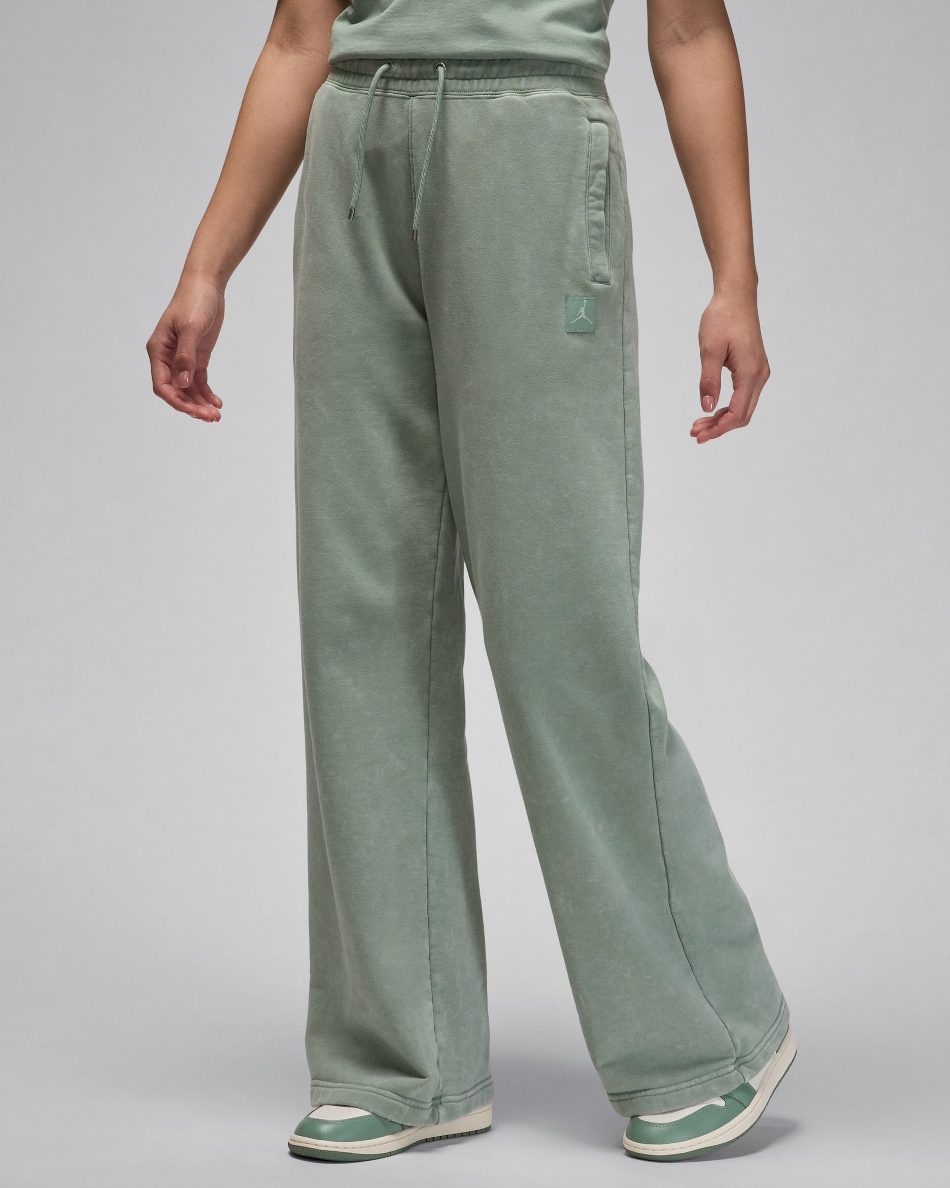 あおばくん着用GB_MOUTH Jade skin pants 1988 ORIGINAL Cotton Jungle Beach Pants - Jade/Purple | Gecko Hawaii